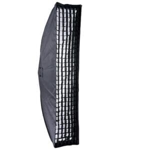 strip softbox with grid
