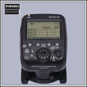 controller for studio strobe lights on a white background