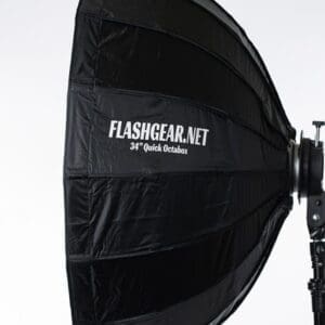 beauty dish octabox on white background