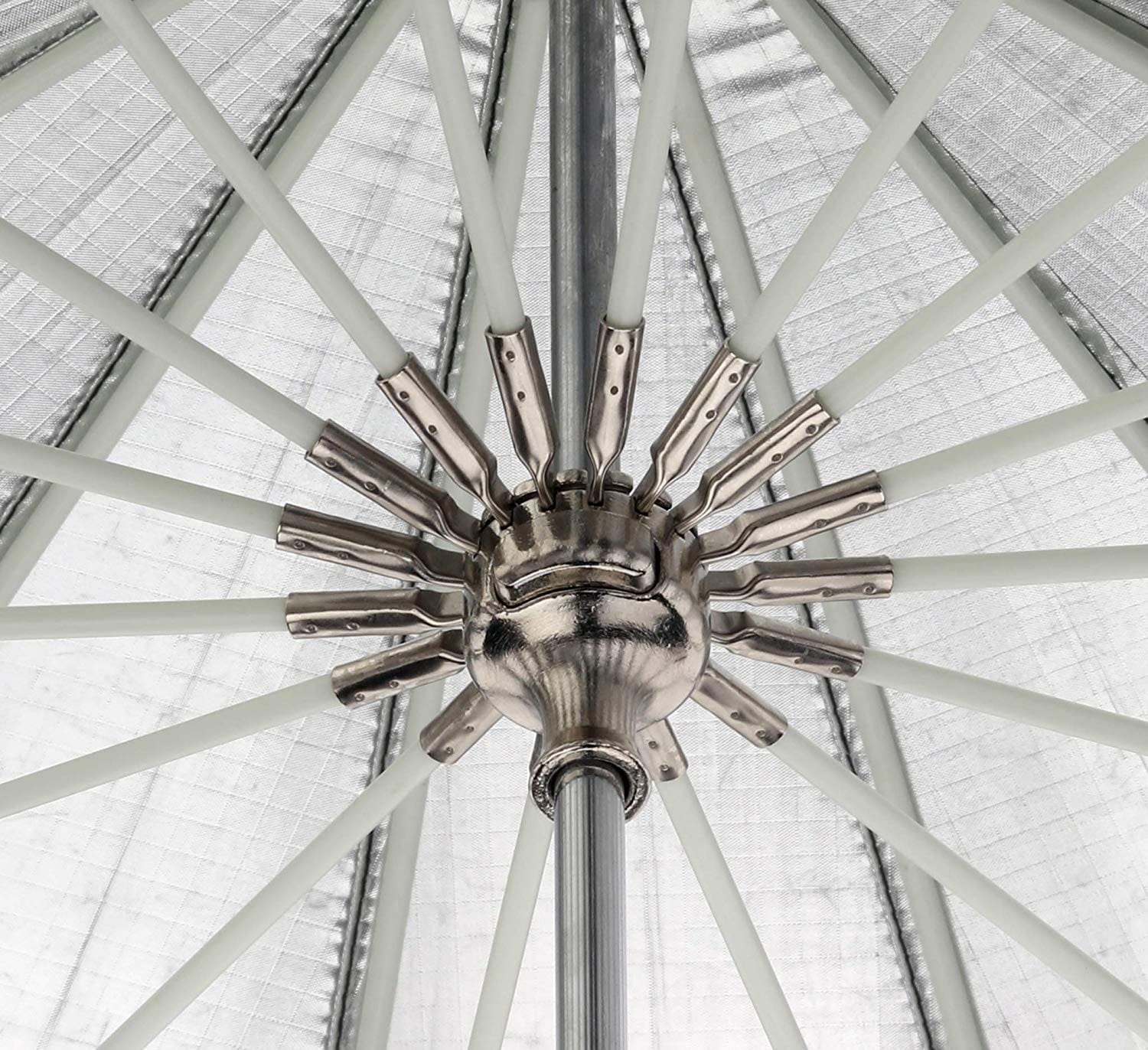 75in ULM Silver Reflective Umbrella (plm) - Image 3