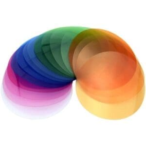 V-11t Color Correction Gels for Round Head Flashes