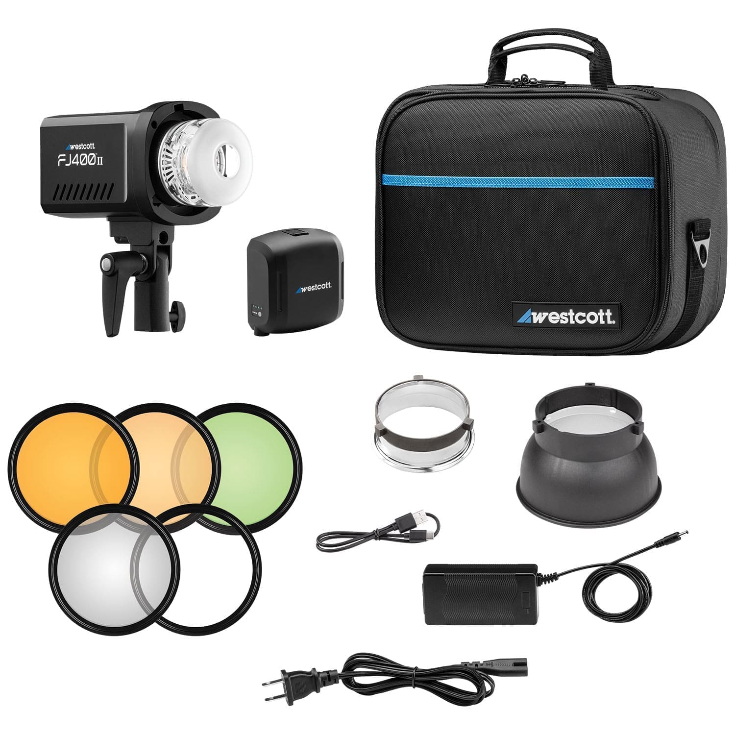 Westcott FJ400II Touchscreen AC/DC Strobe - Image 3