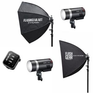 Core Lighting System - Dual Light - Godox AD300 Pro II